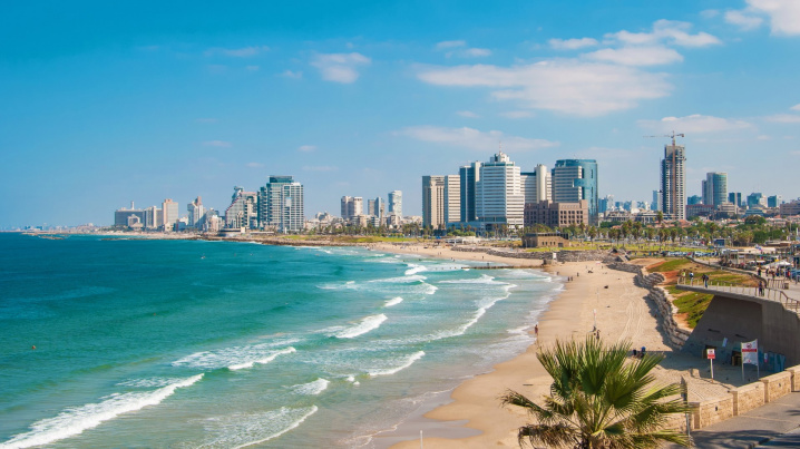 ИЗРАИЛЬ: Тель-Авив "Молодежный город"